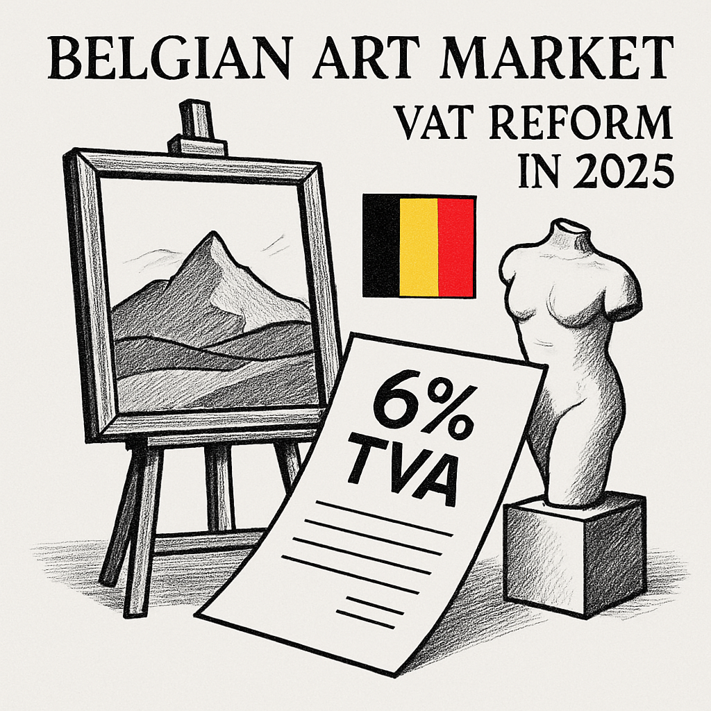 TVA sur les œuvres d’art : le gouvernement annonce un taux à 6 % en 2025 – Le 30 juillet 2025